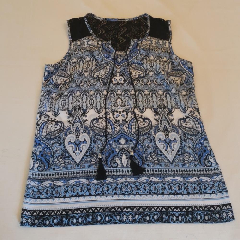 Hannah Boho Tassel Top